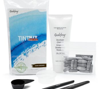 Godefroy Hair Color Tint Kit, Dark Brown, 20 Applications