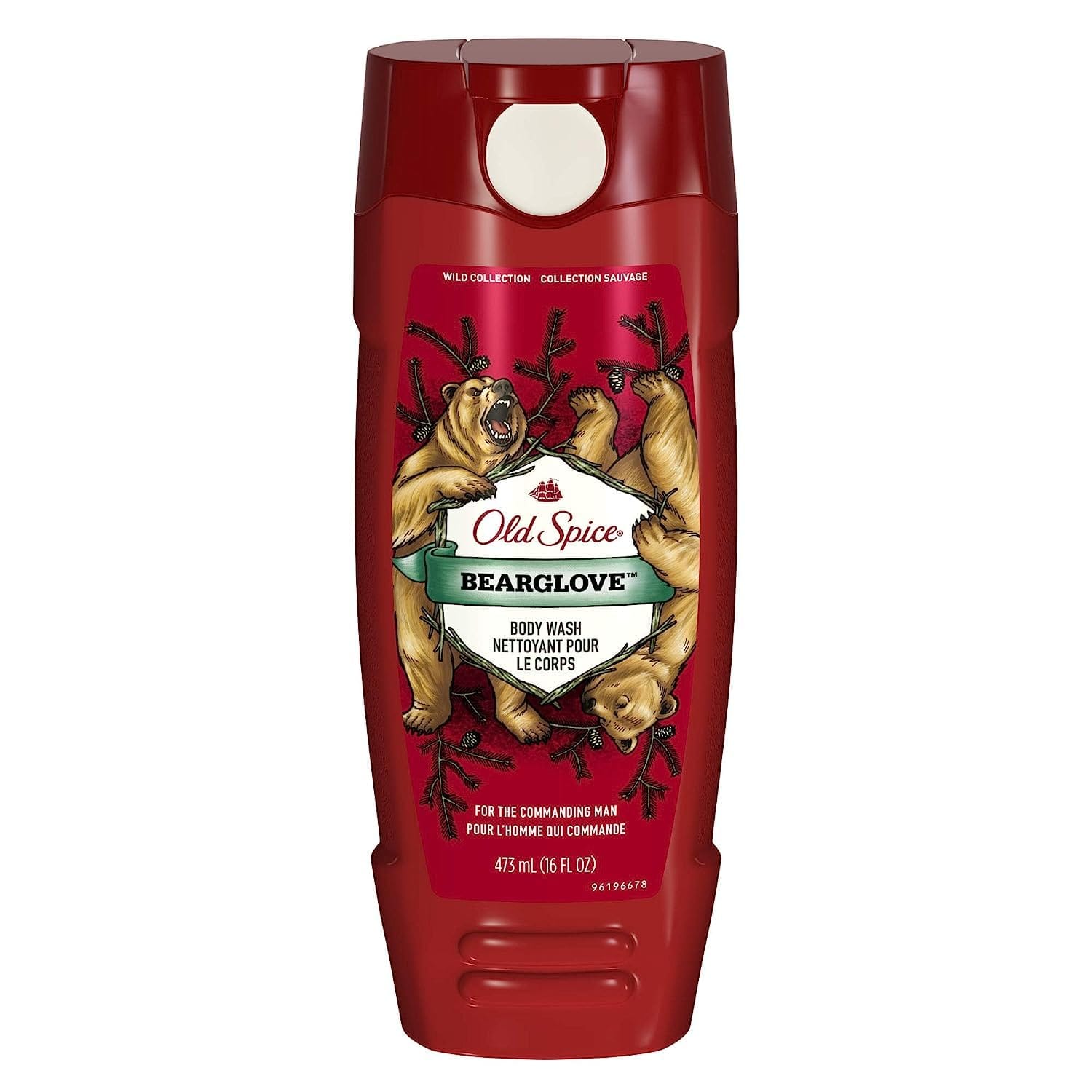 Old Spice Wild Bearglove Scent Body Wash for Men, Red 16 Oz, Packaging may vary Red - Image 7