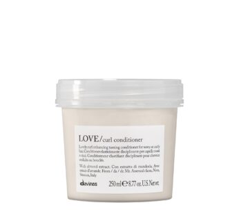 Davines LOVE Curl Conditioner | Curly Hair Conditioner for Hydrating + Elasticizing Curls | Great For Wavy and Curly Hair Types | 8.77 fl oz