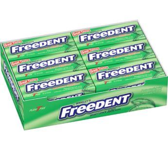 Wrigley’s Freedent Peppermint Gum, 15-Stick Pack (12 Packs)