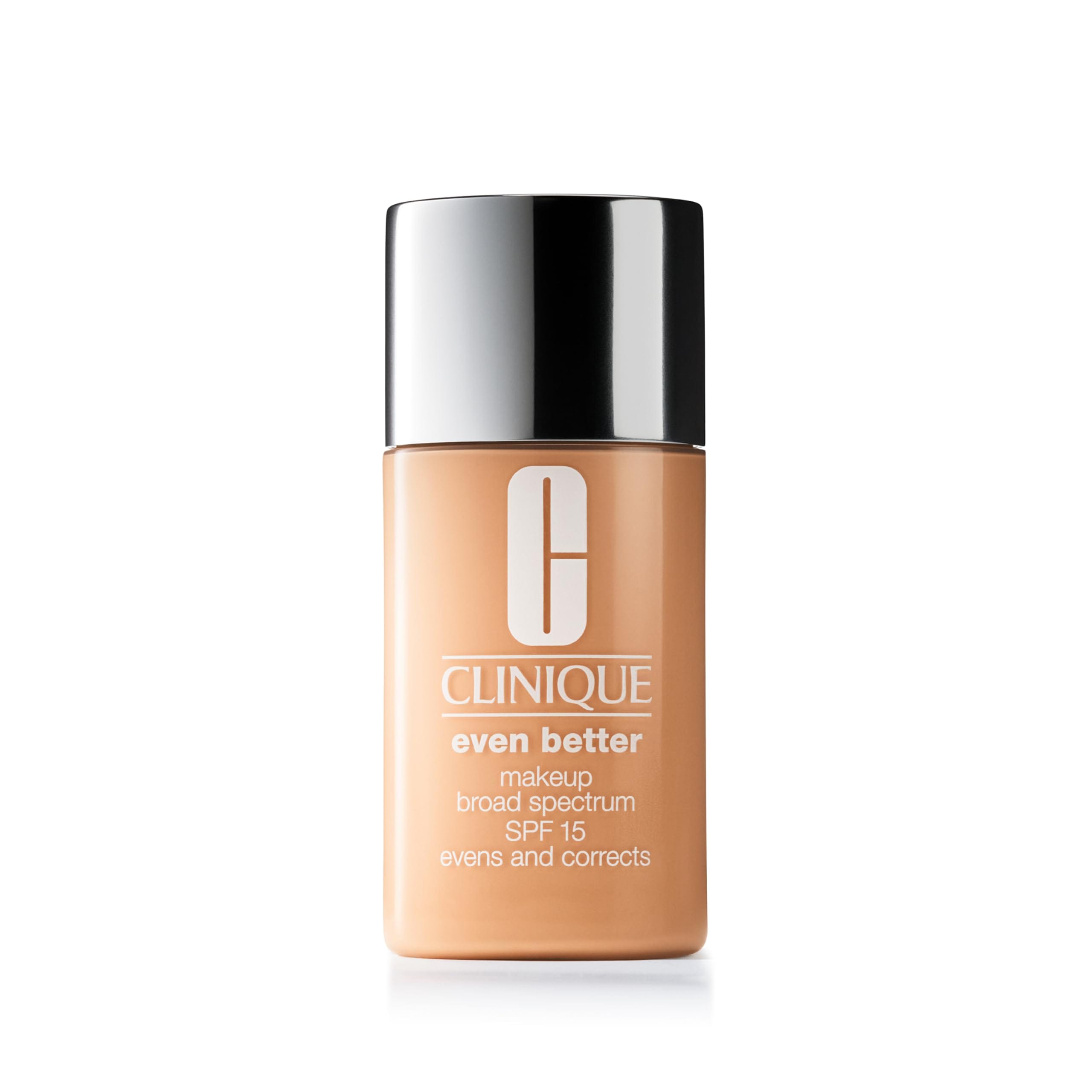 Clinique Even Better Makeup Medium Coverage Foundation Broad Spectrum SPF 15 | Evens Skin Tone + Reduces Dark Circles, Buff