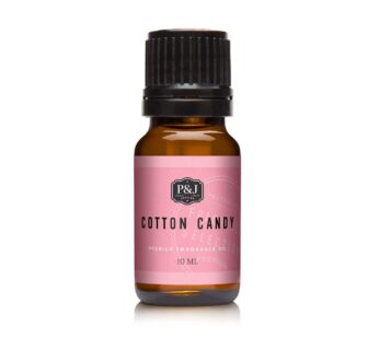 P&J Trading Fragrance Oil | Cotton Candy Oil 10ml – Candle Scents for Candle Making, Freshie Scents, Soap Making Supplies, Diffuser Oil Scents