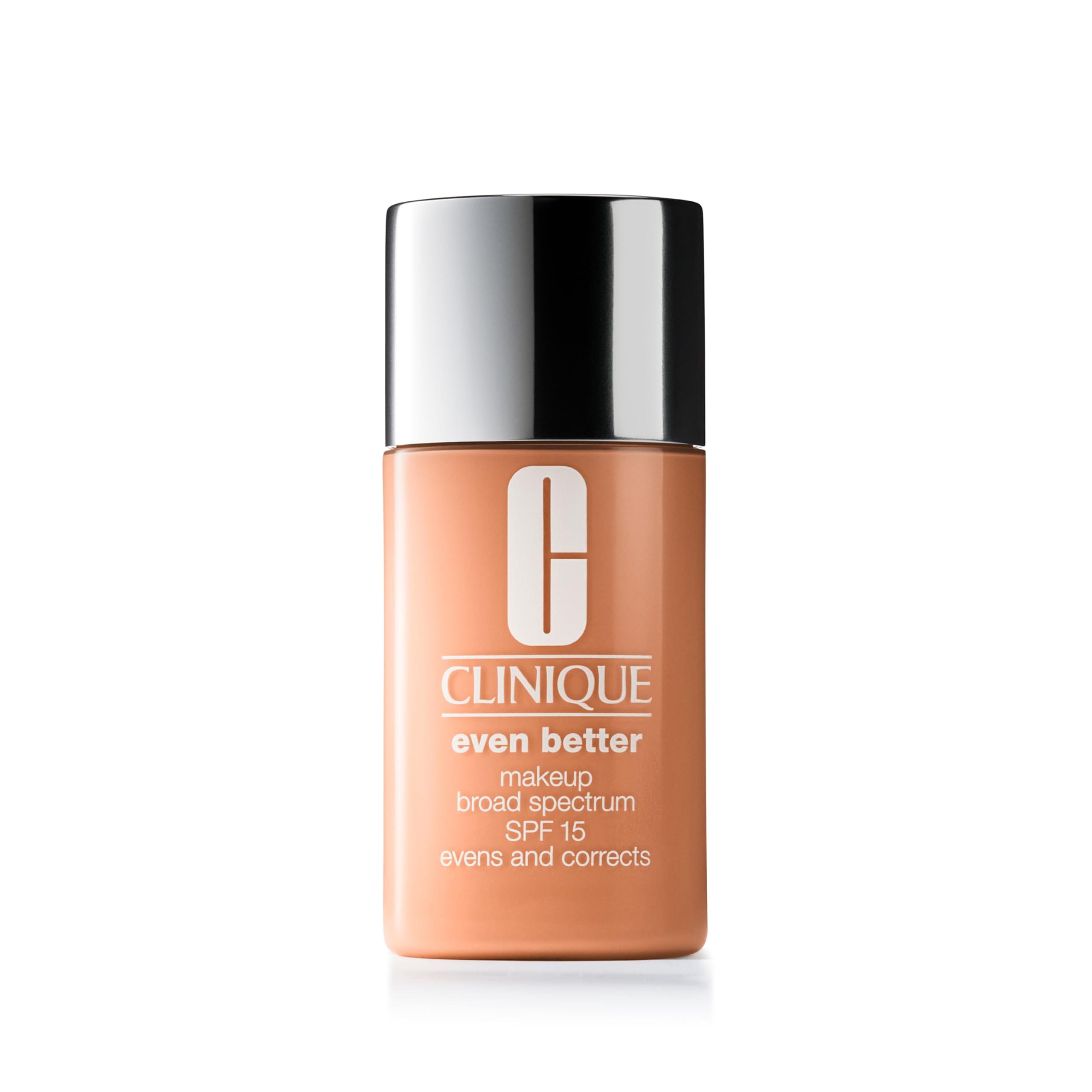 Clinique Even Better Makeup Medium Coverage Foundation Broad Spectrum SPF 15 | Evens Skin Tone + Reduces Dark Circles, Fair