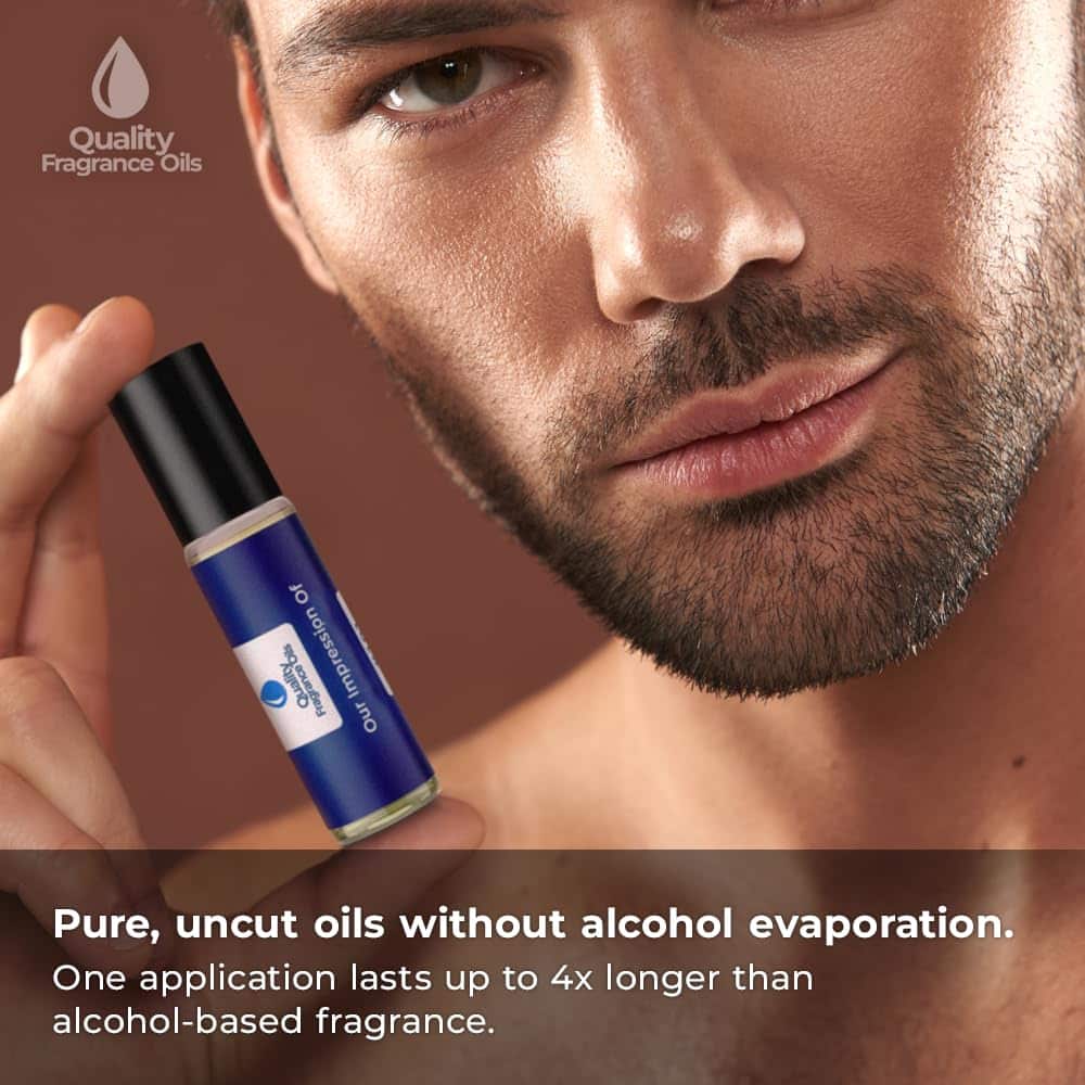 Quality Fragrance Oils' Impression #101, Inspired by Aventus for Men (10ml Roll On) - Image 2