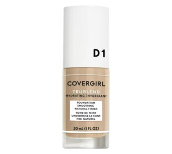 COVERGIRL truBlend Liquid Foundation Makeup Creamy Beige D1, 1 oz (packaging may vary)