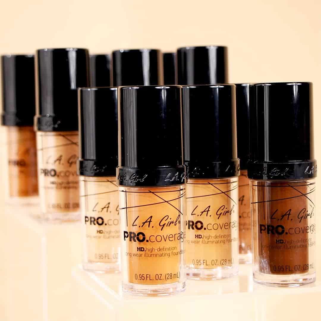 L.A. Girl Pro Coverage Liquid Foundation, Soft Honey, 0.95 Fl Oz - Image 6
