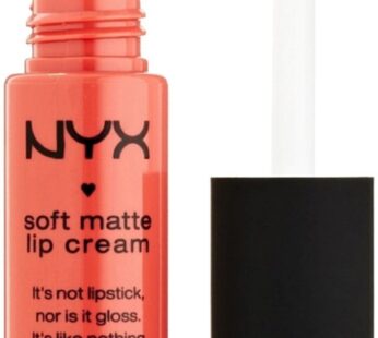 NYX PROFESSIONAL MAKEUP Soft Matte Lip Cream, Lightweight Liquid Lipstick – Antwerp (Mid-Tone Yellow-Toned Pink)