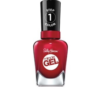 Sally Hansen Miracle Gel?, Can’t Beet Royalty, Long Lasting, Gel-Like Formula, No UV Lamp Needed, Red Nail Polish