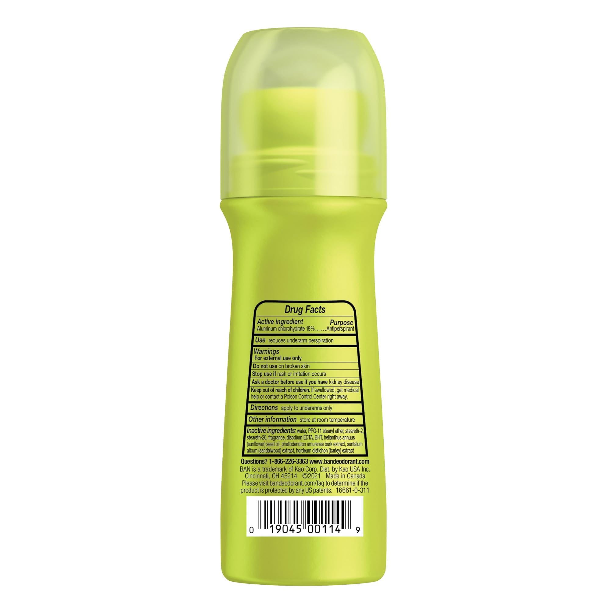 Ban Roll-On Regular Deodorant, 3.5 Ounce (Pack of 4) - Image 6