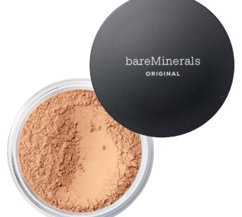 bareMinerals Original Loose Powder Foundation SPF 15, Lightweight Mineral Loose Powder Foundation Makeup, Buildable Coverage, Talc Free, Vegan (Soft Medium 11)