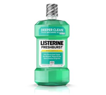 Listerine Antiseptic Mouthwash, FreshBurst 1500 ml – Pack of 2