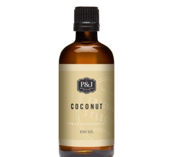 P&J Trading Fragrance Oil | Coconut Oil 100ml – Candle Scents for Candle Making, Freshie Scents, Soap Making Supplies, Diffuser Oil Scents