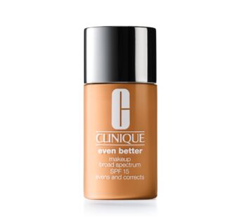 Clinique Even Better Makeup Medium Coverage Foundation Broad Spectrum SPF 15| Evens Skin Tone + Reduces Dark Circles, Deep Neutral