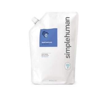 simplehuman Spring Water Moisturizing Liquid Hand Soap Refill Pouch, 34 Fl. Oz.