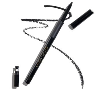 LAURA GELLER NEW YORK INKcredible Gel Eyeliner – Blackbird – Waterproof Smudge-proof Eyeliner Pencil – Built in Sharpener
