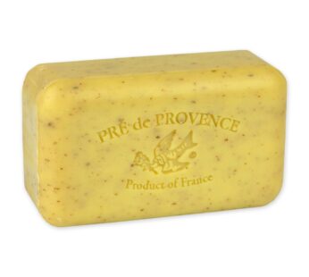 Pre de Provence Artisanal Soap Bar, Natural French Skincare, Enriched with Organic Shea Butter, Quad Milled for Rich, Smooth & Moisturizing Lather, Lemongrass, 5.3 Ounce