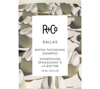 R+Co Dallas Biotin Thickening Shampoo | Thickens, Nourishes + Strengthens | Vegan + Cruelty-Free | 8.5 Oz