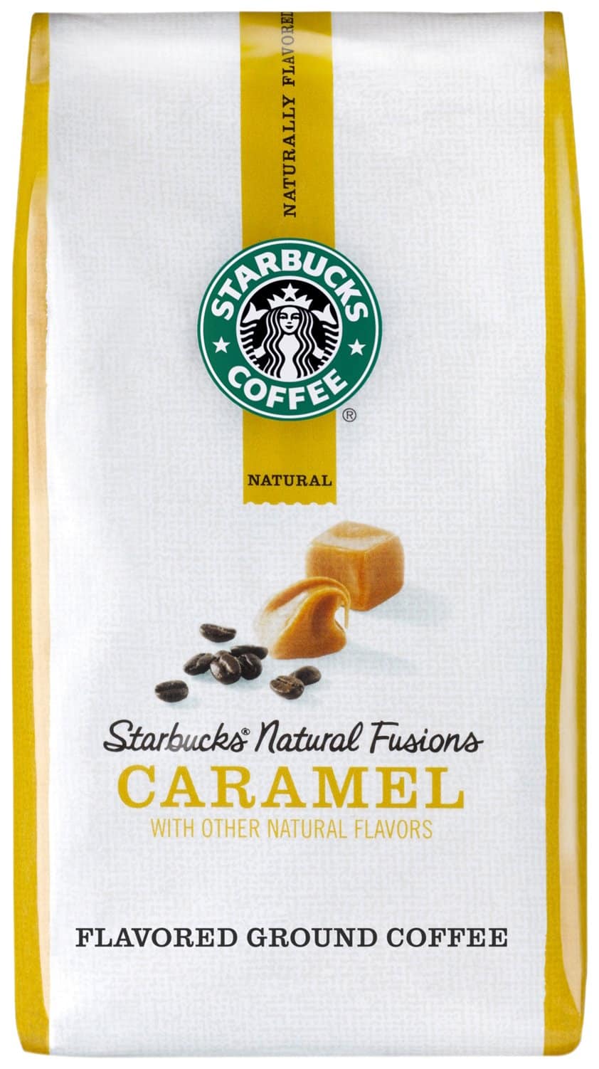 Starbucks Natural Fusions - Caramel, 11-Ounce Bag