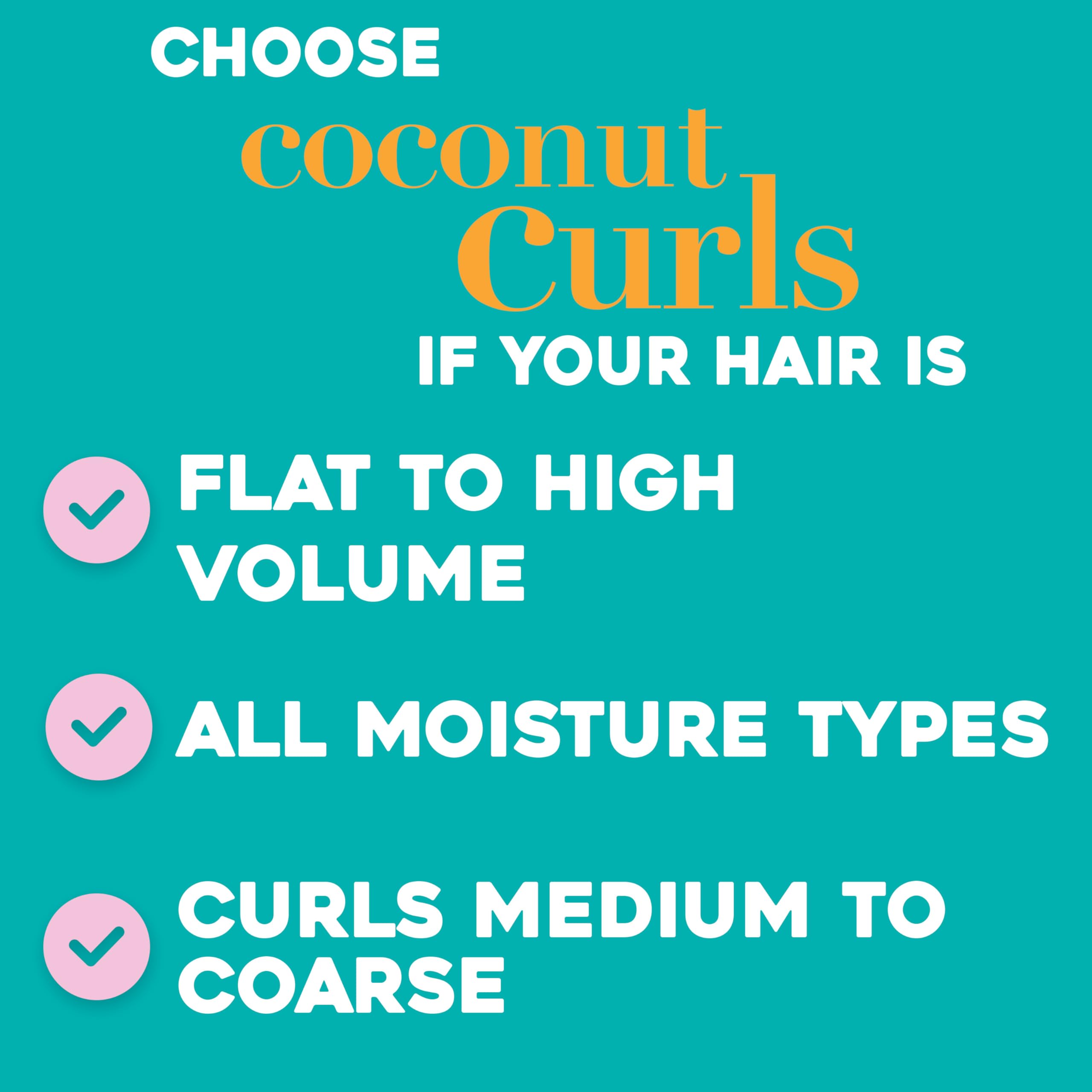OGX Locking + Coconut Curls Finishing Mist, 6 Fl Oz - Image 4