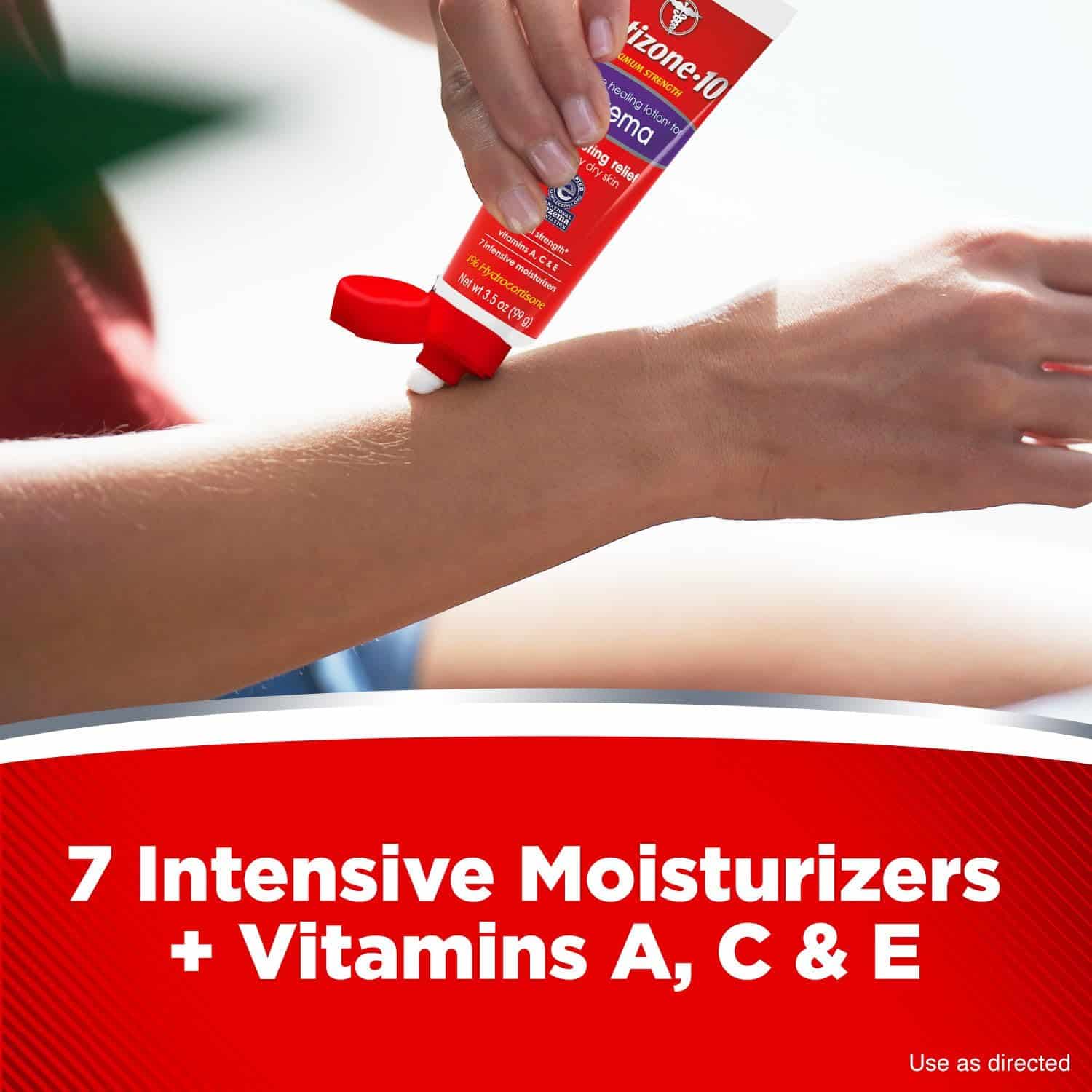 Cortizone 10 Maximum Strength Intensive Healing Lotion for Eczema, 1% Hydrocortisone, 3.5 oz. - Image 8