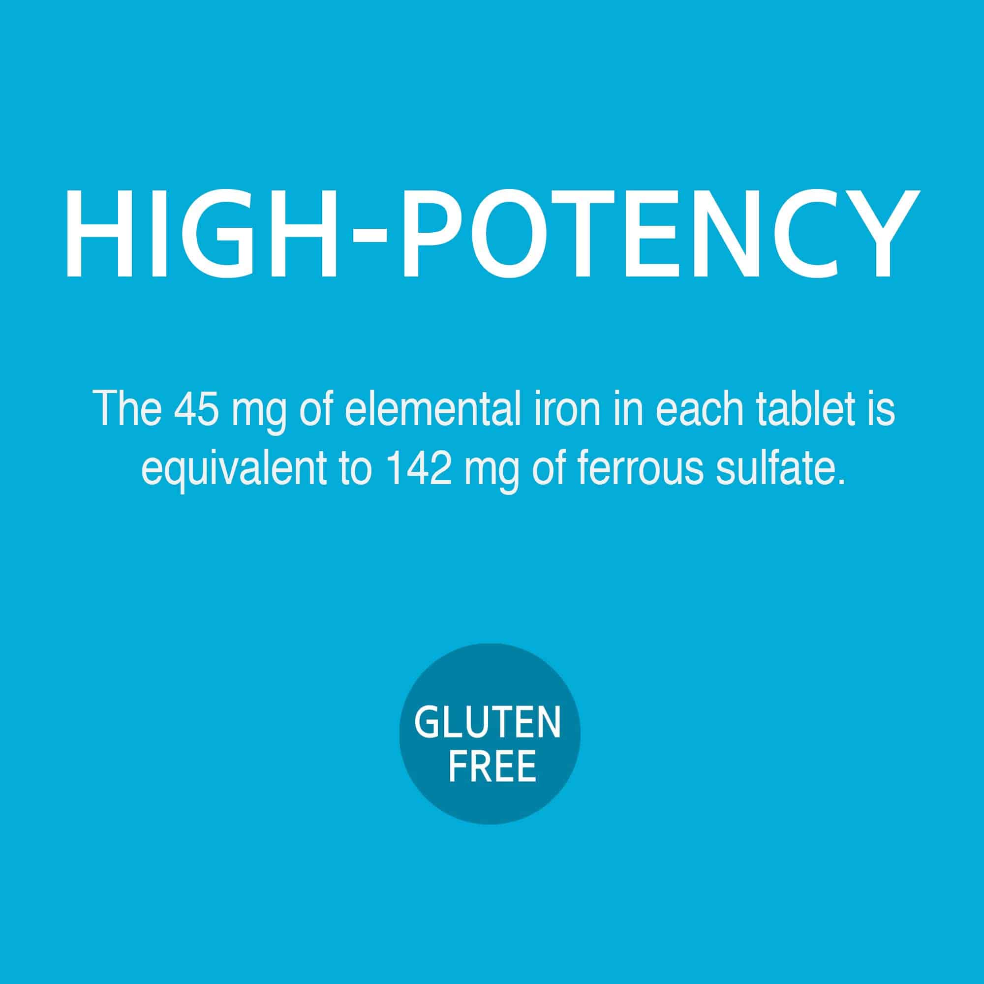 21st Century Slow Release Iron Tablets, 60 Count (Pack of 3) - Image 3