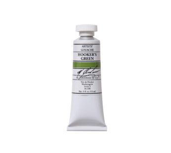 M. Graham 1/2-Ounce Tube Gouache Paint, Hooker’s Green