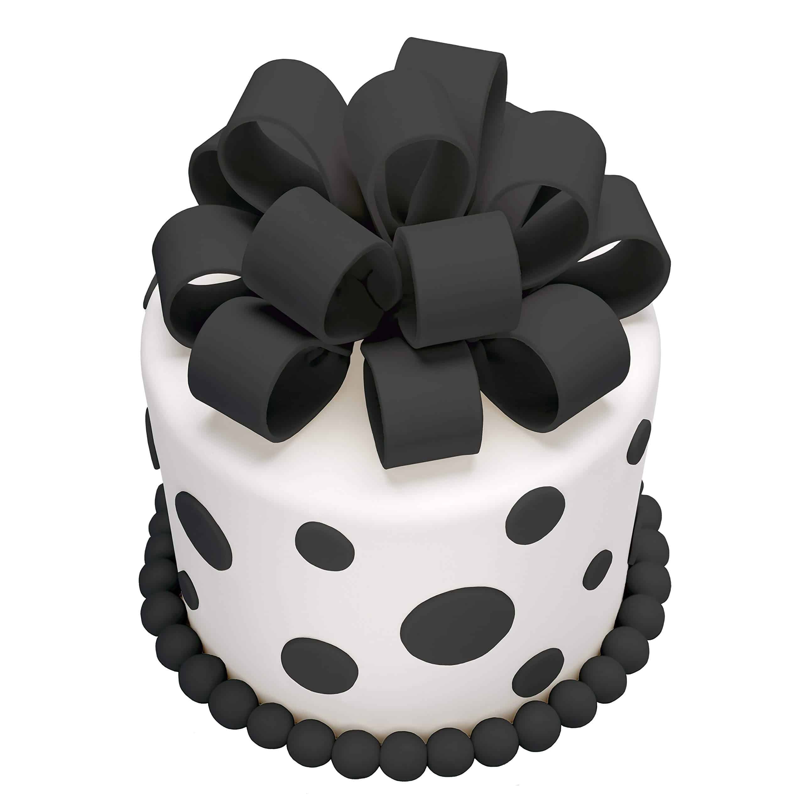 Satin Ice Black Fondant, Vanilla, 2 pounds - Image 3
