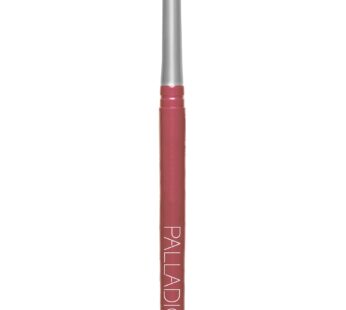 Palladio, Retractable Waterproof Lip Liner High Pigmented and Creamy Color Slim Twist Up Smudge Proof Formula with Long Lasting All Day Wear No Sharpener Required, Plum, 1 Count
