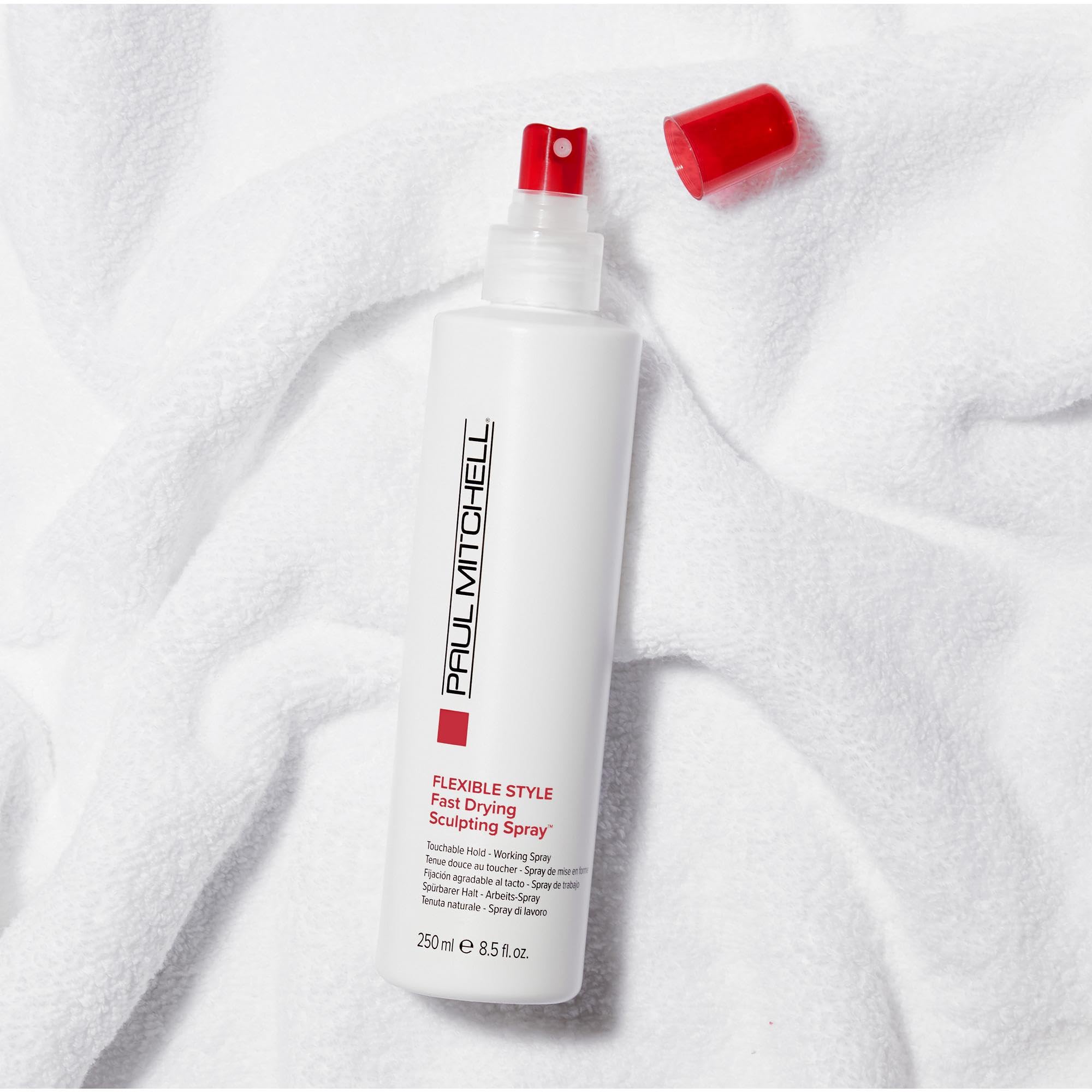 Paul Mitchell Fast Drying Sculpting Spray, Medium Hold, Touchable Finish, For All Hair Types, 16.9 fl. oz. - Image 4
