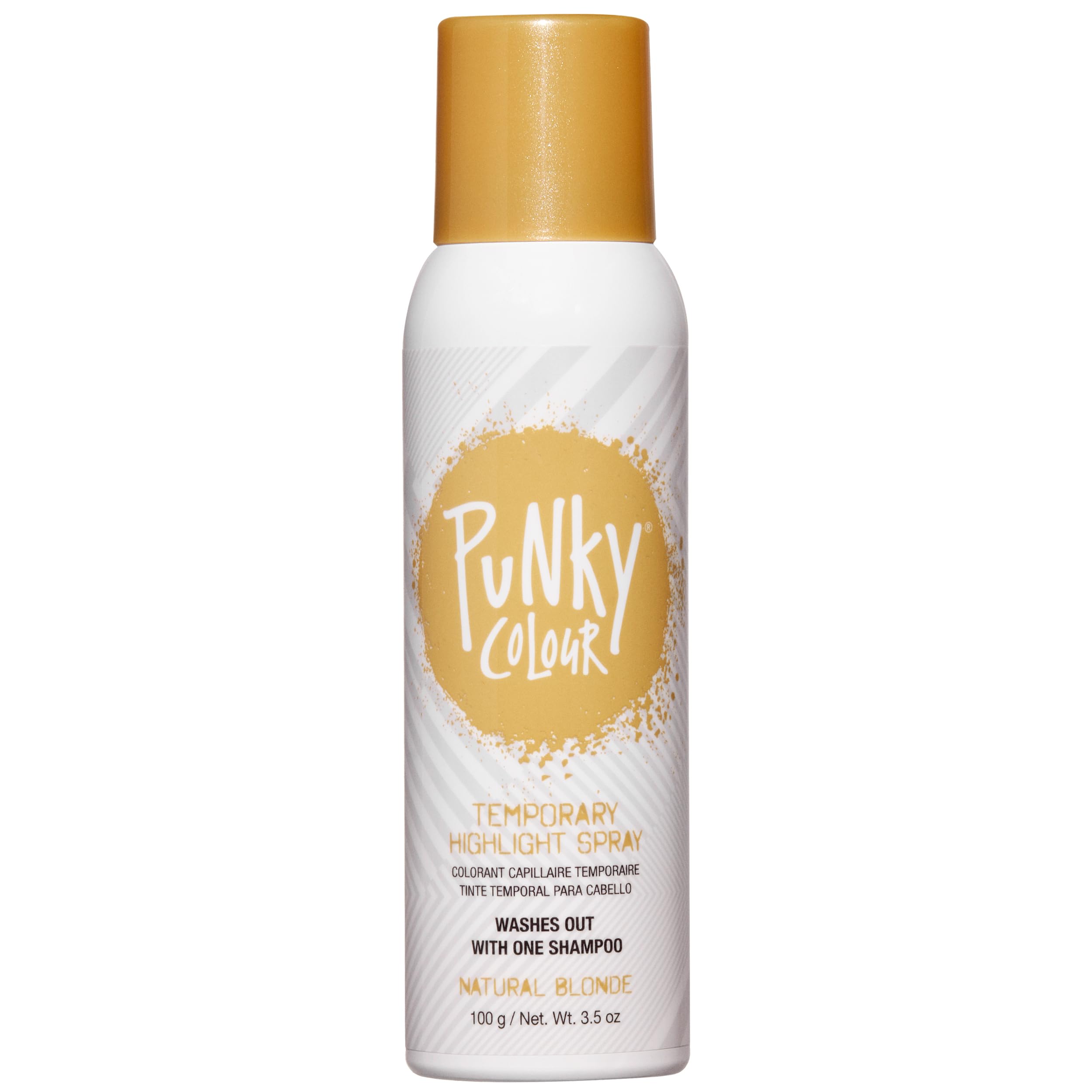 Punky, Temporary Hair Highlight Spray, Natural Blonde, 3.5 oz x 1 Pack