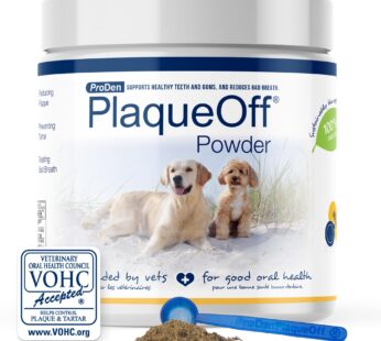 ProDen PlaqueOff Powder ? Supports Normal, Healthy Teeth, Gums, and Breath Odor in Pets ? 420 g