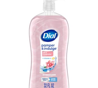 Dial Body Wash, Pamper & Indulge, Silk & Magnolia, 32 fl oz