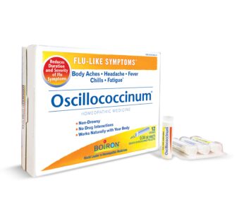 Boiron Oscillococcinum for Relief from Flu-Like Symptoms of Body Aches, Headache, Fever, Chills, and Fatigue – 12 Count