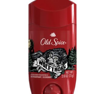 Old Spice Wild Collection Invisible Solid Antiperspirant Deodorant, Wolfthorn, 2.6 Ounce (Pack of 2)
