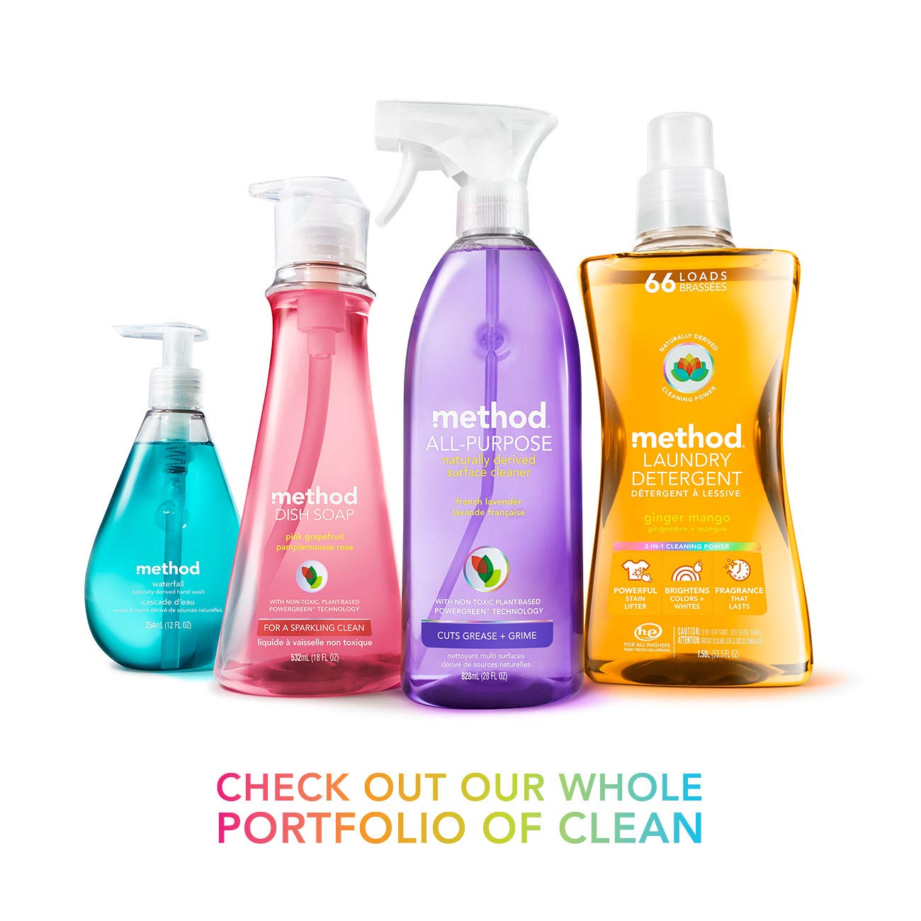 Method Gel Hand Soap, Waterfall, Biodegradable Formula, 12 Fl Oz (Pack of 6) - Image 8
