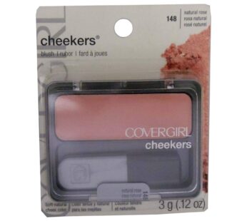 COVERGIRL – Cheekers Blush, Soft, blendable, lightweight formula, easy & natural look, 100% Cruelty-Free