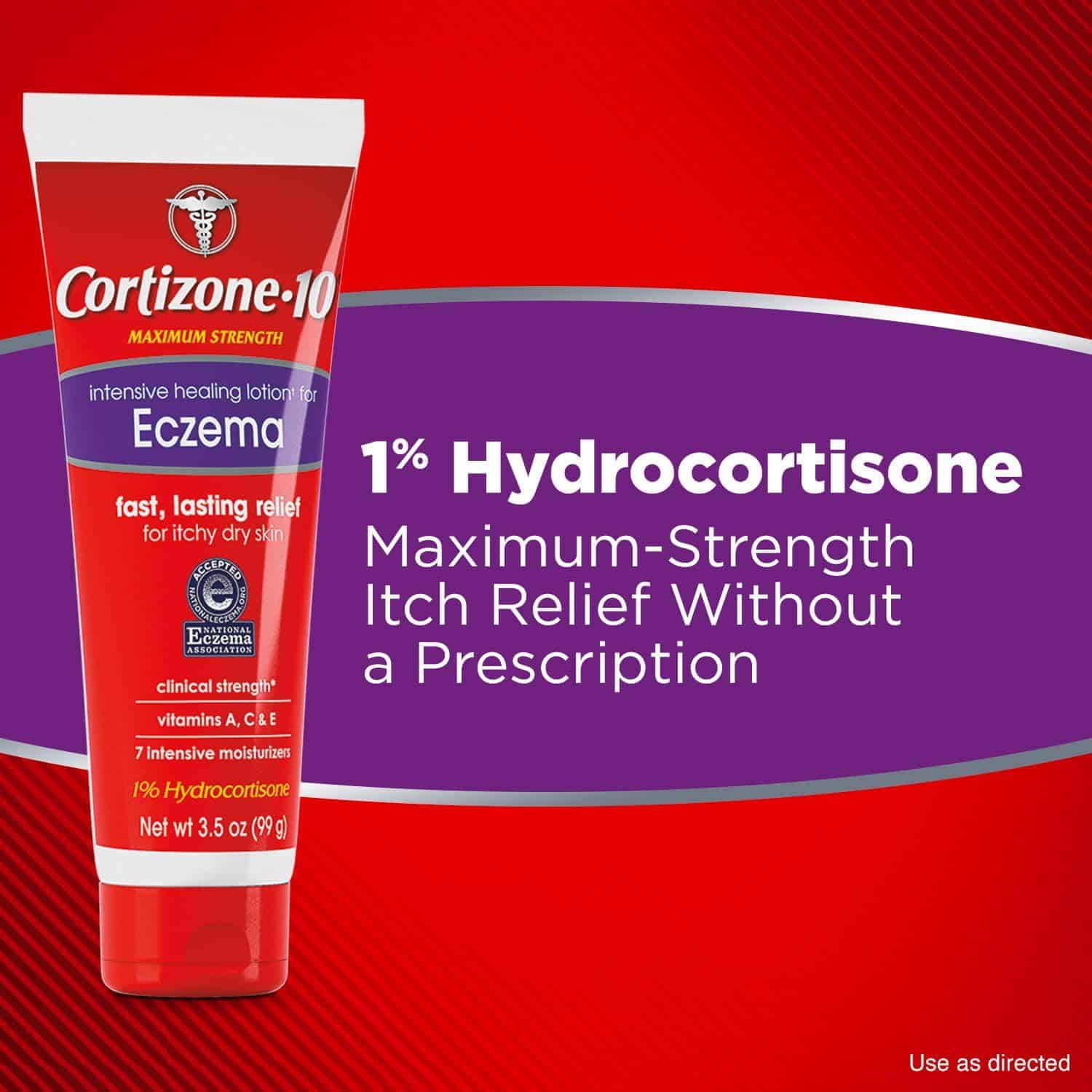 Cortizone 10 Maximum Strength Intensive Healing Lotion for Eczema, 1% Hydrocortisone, 3.5 oz. - Image 6