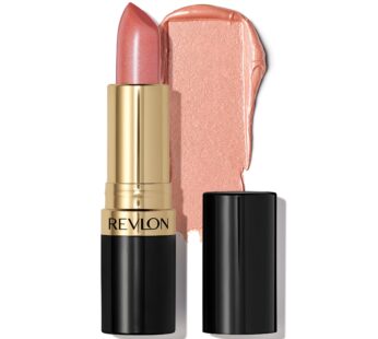 Revlon Lipstick, Super Lustrous Lipstick, Creamy Formula For Soft, Fuller-Looking Lips, Moisturized Feel in Pinks, Silver City Pink (405) 0.15 oz