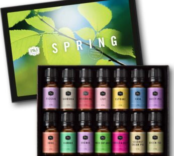 P&J Trading Fragrance Oil Spring Set | Candle Scents for Candle Making, Freshie Scents, Soap Making Supplies, Diffuser Oil Scents