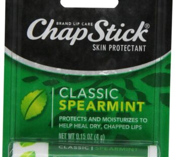 ChapStick Classic Skin Protectant Flavored Lip Balm Tube, 0.15 Ounce, 12 Count (Pack of 1)