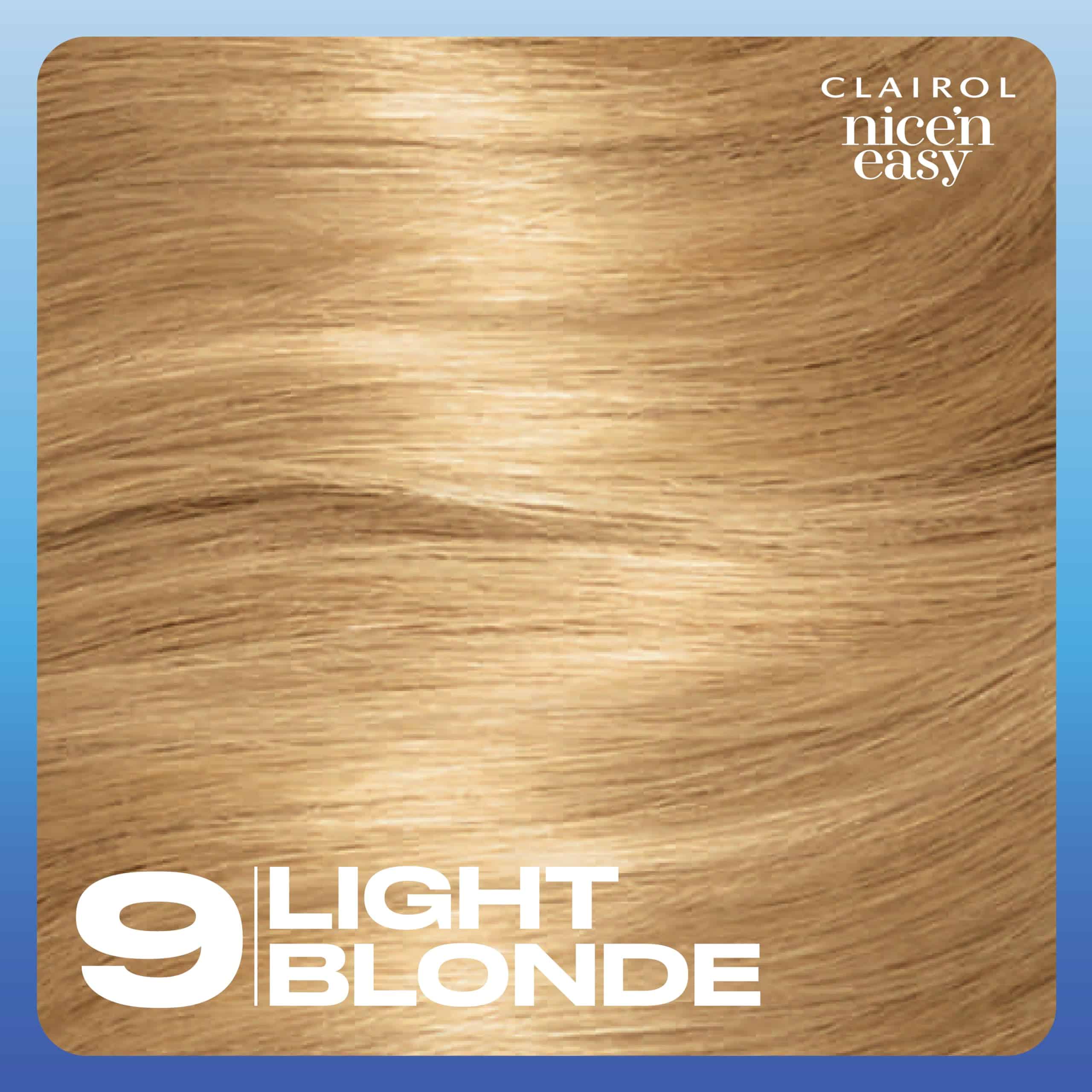 Clairol Nice'n Easy Permanent Hair Dye, 9 Light Blonde Hair Color, Pack of 3 - Image 9