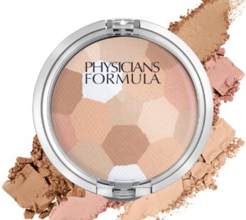 Physicians Formula Setting Powder Palette Multi-Colored Pressed Finishing Powder, Natural Coverage, Buff, Dermatologist Tested, Clinicially Tested
