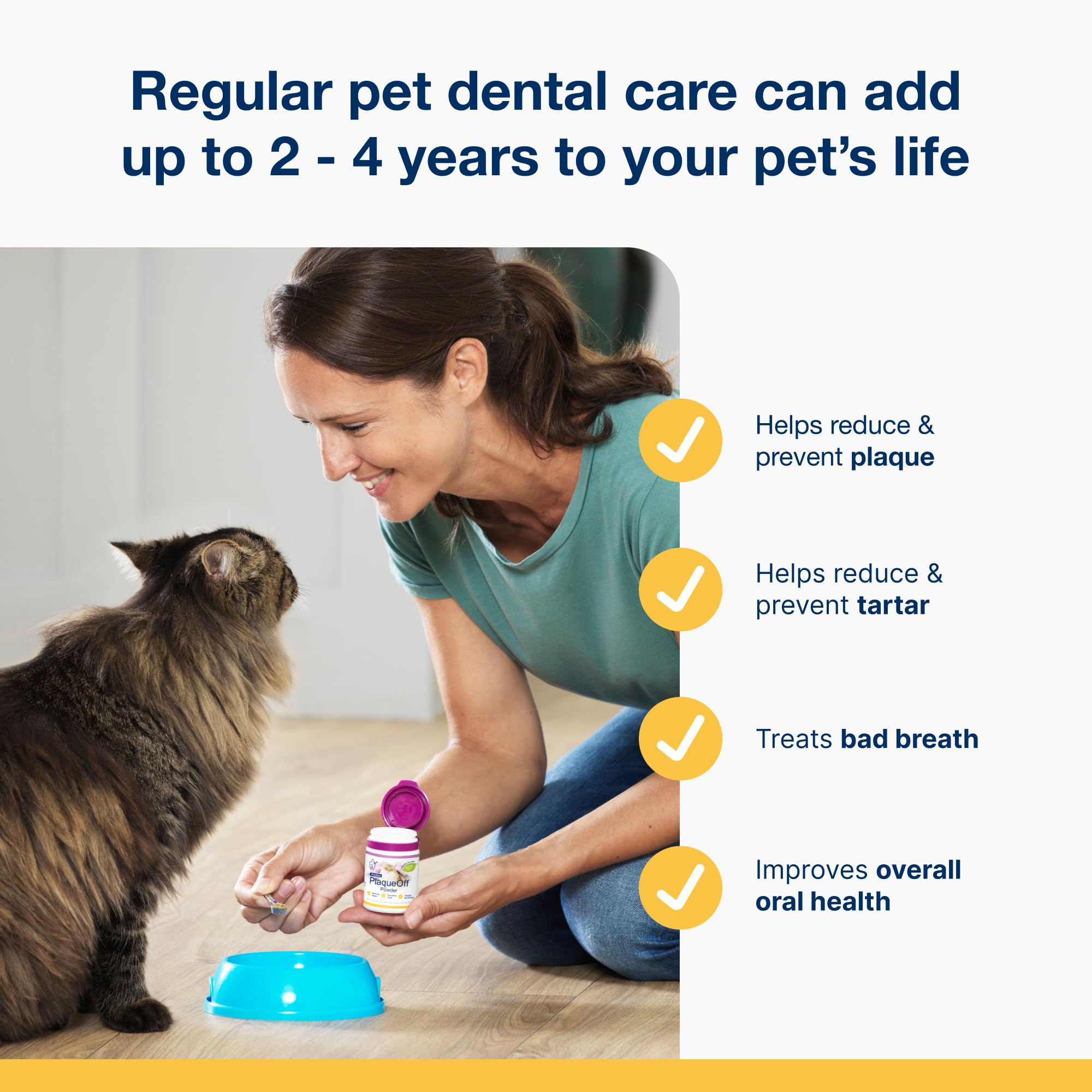 Plaque Off for Cats 40g - Special Feline Formulation - Image 4