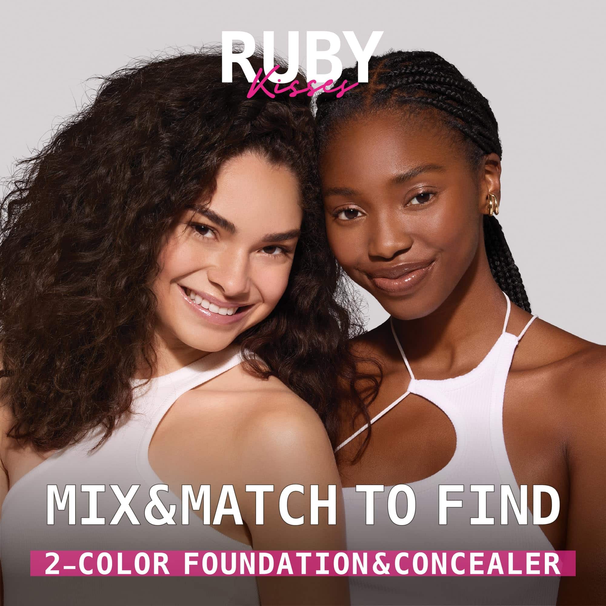 Ruby Kisses 3D Face Creator Cream Foundation & Concealer, 12 Hours Long Lasting, Medium to Full Coverage, Non-Greasy, Ideal for Makeup & Contour Palette (Level 16) - Image 5