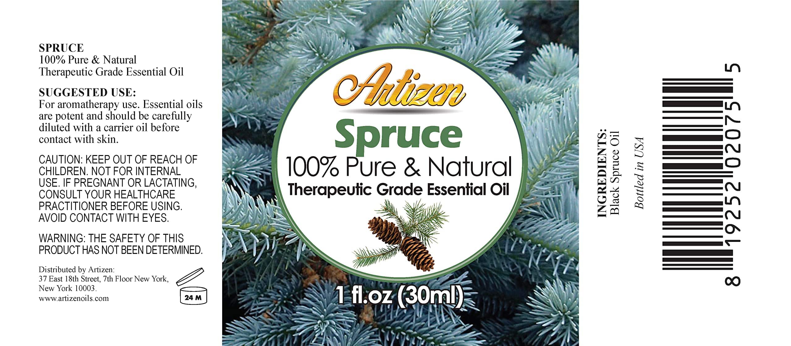 Artizen 30ml Oils - Spruce Essential Oil - 1 Fluid Ounce - Image 2