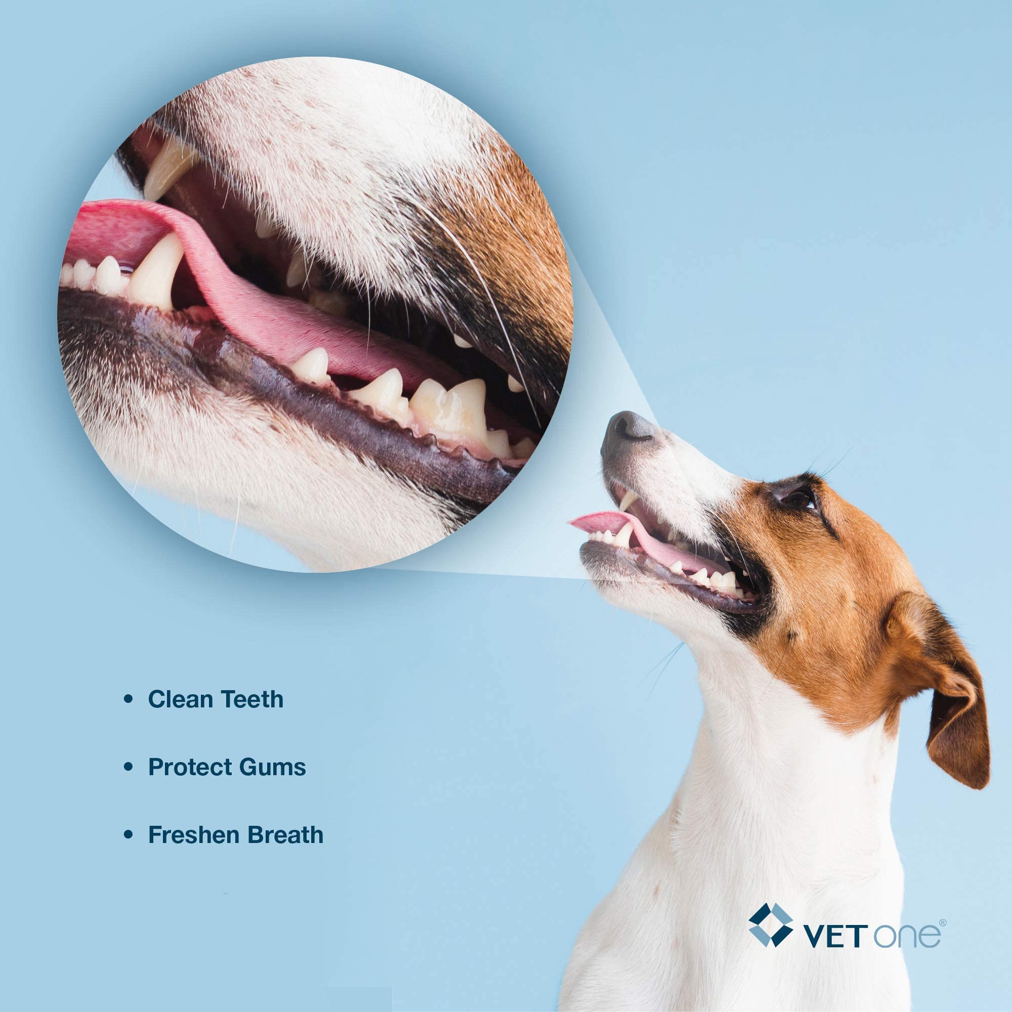 vetone DuoClenz Enzyme Coated Dental Chews for Medium Size Dogs 30 Count - Image 3