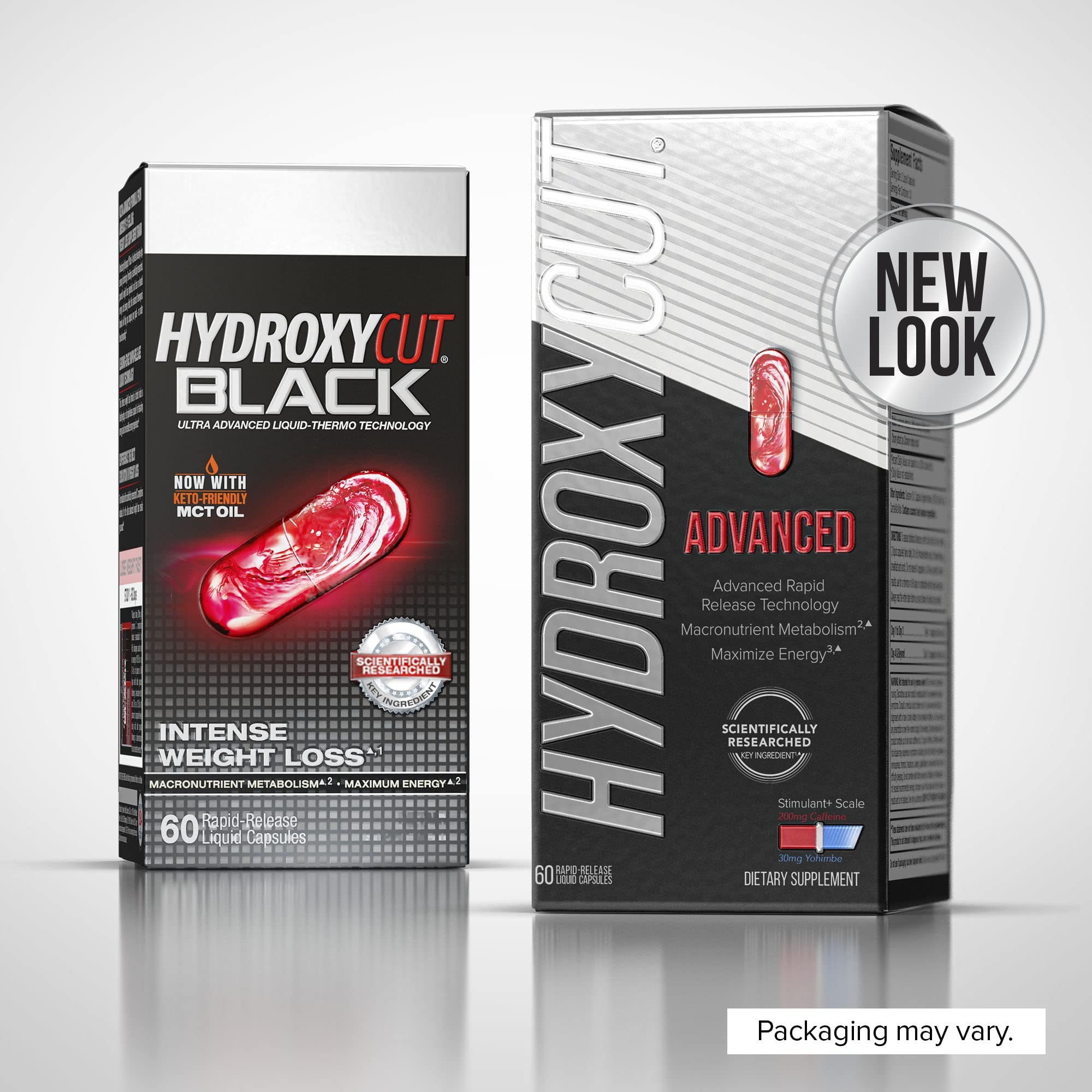 Hydroxycut Advanced - 60 Rapid-Release Liquid Capsules - Thermogenic Calorie Burn, Maximize Energy - for Women & Men - Image 2