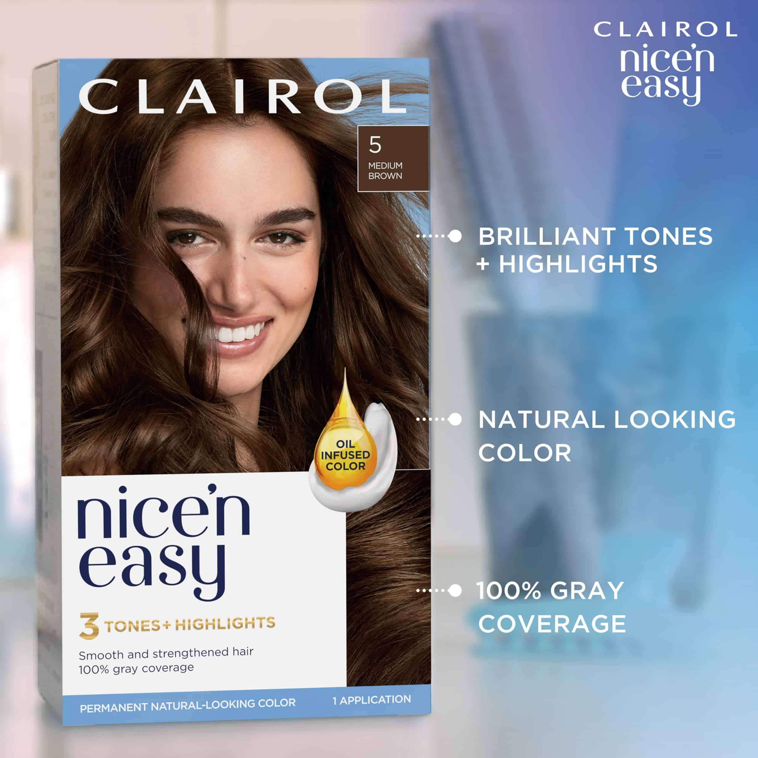 Clairol Nice'n Easy Permanent Hair Dye, 9 Light Blonde Hair Color, Pack of 3 - Image 8