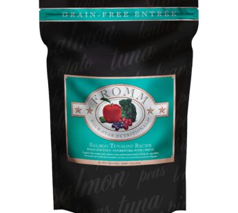 Fromm Four-Star Nutritionals Salmon Tunalini Dog Food – Premium Dry Dog Food – Salmon Recipe – 4 lb