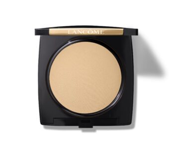 Lanc?me Dual Finish Powder Foundation – Buildable Sheer to Full Coverage Foundation – Natural Matte Finish – 315 Wheat II Warm